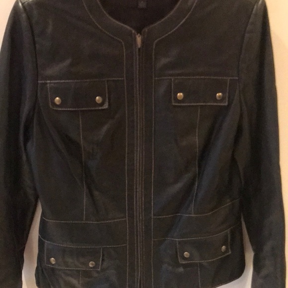 Leather jacket - Picture 2 of 3